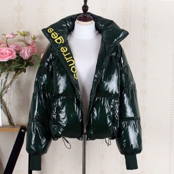 

women's down jacket for women winter clothes thick warm puffer coat female oversized large plus sized parka outerwear 5xl 201128, Black