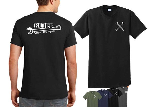 

built not bought auto mechanic tuner truck car racings pictures printing man cool sport hooded sweatshirt hoodie t shirt