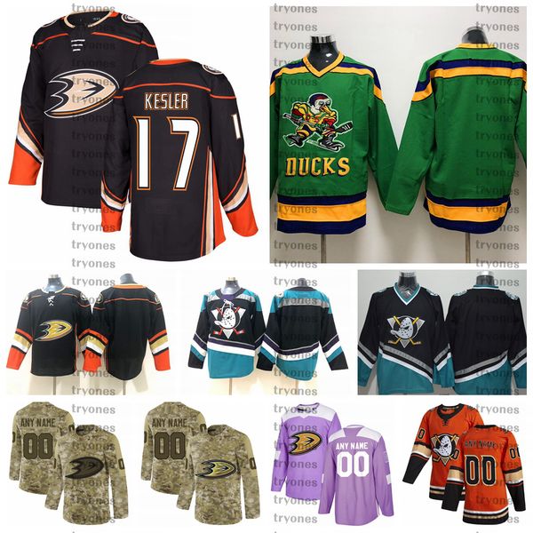 

2021 anaheim ducks ryan kesler stitched jerseys customize alternate black shirts #17 ryan kesler hockey jerseys 25th patch s-xxxl, Black;red