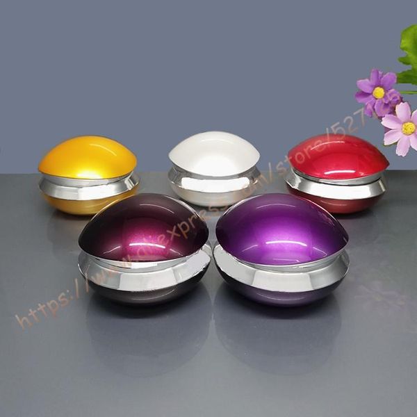 

storage bottles & jars grade cosmetics suit packing,30g pretty colors cosmetic acrylic jar, for eye cream/mask cream container