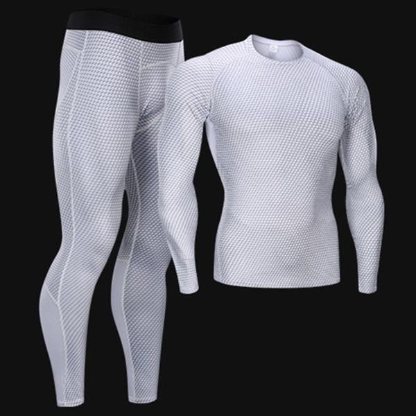 

running sets 2 pces/set compressed men's quick-drying breathable set jogging training tights gym fitness shirt bodybuilding pants, Black;blue