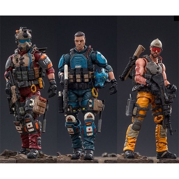 

joytoy 1/18 action figures 3 piece marine corps military soldier figure model toys collection toy 1008