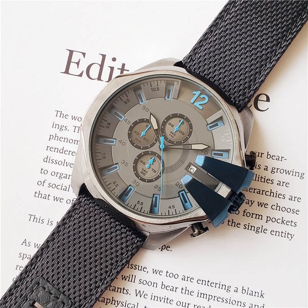 

2021 new fashion super quality sports watch mens wristwatch dz4329 dz4308 dz4309 dz4318 dz4323 dz4360 dz4500 dz4485 dz4328 dz4466, Slivery;brown