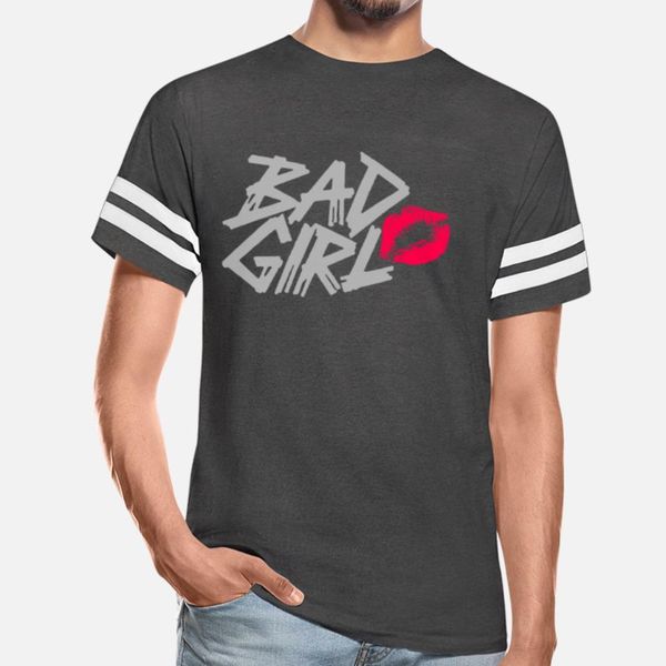 

bad girl t shirt crewneck дышащий модный костюм толстовка толстовка