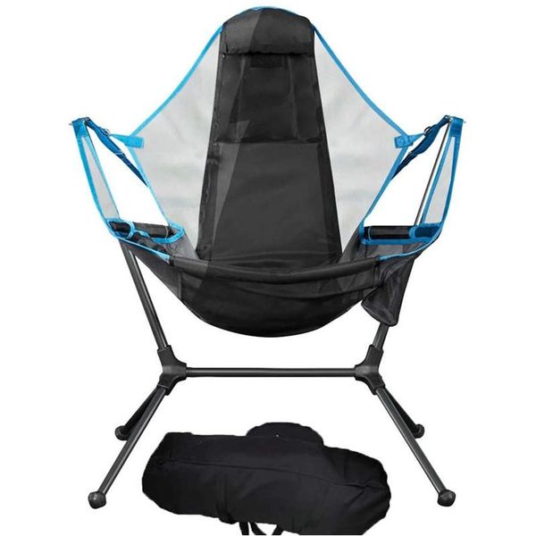 

rocking camping swing outdoor folding chair seating