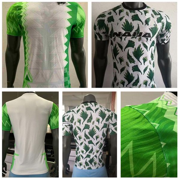 

new 2020 2021 player version okechukwu okocha home away camisetas de futbol ahmed musa mikel iheanacho maillot de foot shirt uniform, Black;yellow