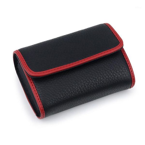 

genuine leather business card case holder men women wallet bank credit id holders card bag male female wallet1, Brown;gray