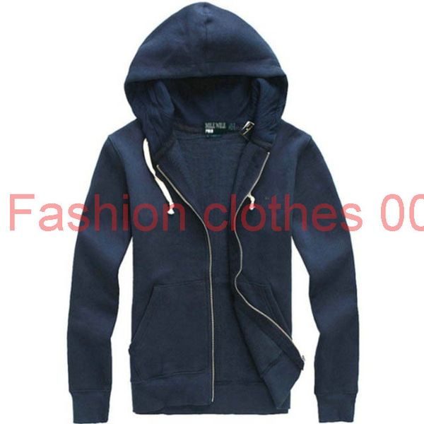

new mens polo hoodies and sweatshirts autumn winter casual with a hood sport jacket men's hoodies, Black