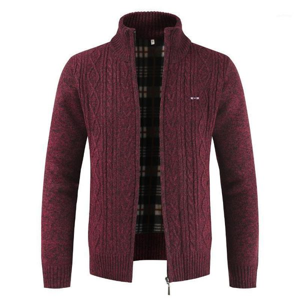 

2020 new park sweater men homme pulls autumn winter male mens sweater jackets casual zipper knitwear plus size -3xl eden1, White;black