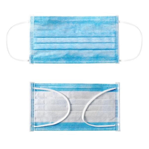 

anti-pollution particle 3-layer disposable anti-fog face mask nonwoven soft breathable mask 10