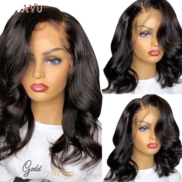 

body wave lace front human hair wigs remy peruvian hair body wave wig 150% density 13x4 lace front wigs for black women, Black;brown