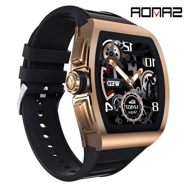 

man women watch heart rate touch smartwa
