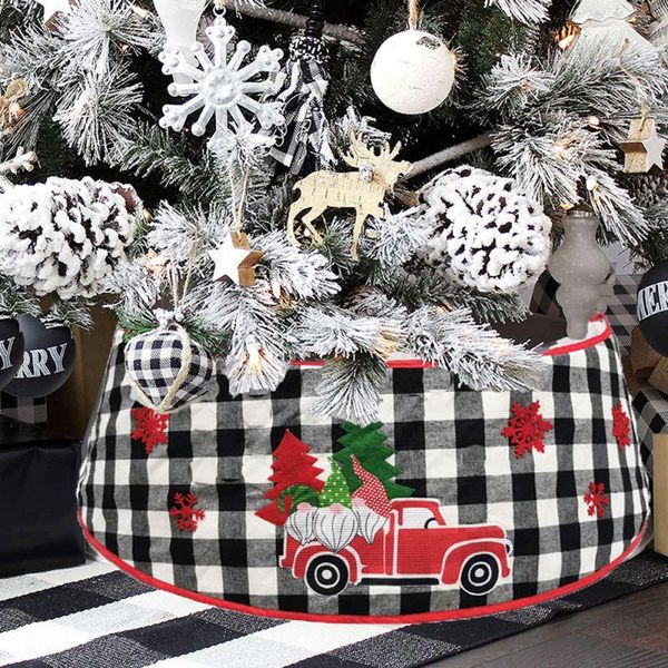 

2021 new christmas tree skirt party dress up christmas supplies tree decoration arrangement apron home decoration