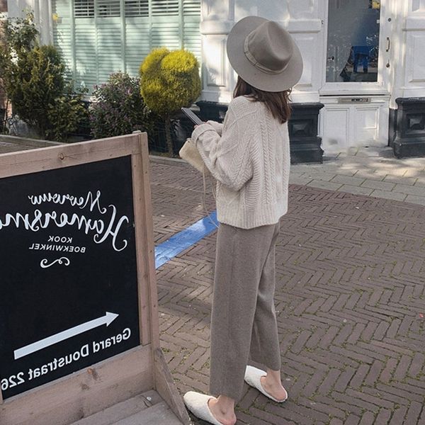 

xvb24 bb начале осени новый элегантный свитер изящный sweatersocialite свет зрелой королевской сестры западный стиль короткий высокий свитер, Gray
