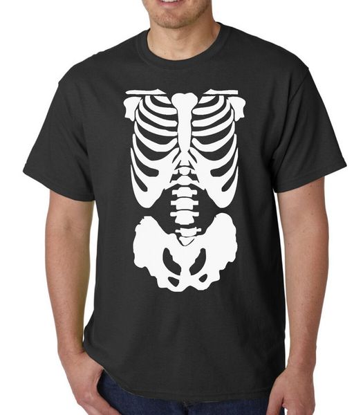 

men's novelty t-shirt skeleton body halloween gothic costume harajuku hip hop tee shirt sport hooded sweatshirt hoodie