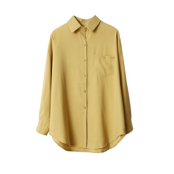 

2021 new women spring summer cotton oversied turn down collar womens and blouses boho shirt blusas roupa feminina zfkg, White