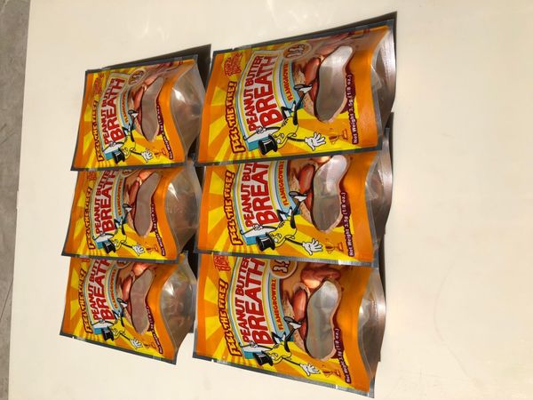 

fire peanut butter breath edibles nerds sf california 3.5-7g empty bag wmtity bdesybag