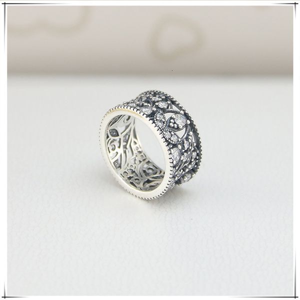 

new brand s925 silver ring round silver petal type ring for fashion lovers gift ring come with dust bag