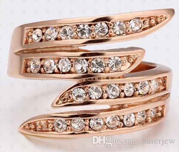 Rings for Women Rose Gold Filled Dress 18K Gold Diamond Engagement Rings Masonic Diamond Rings