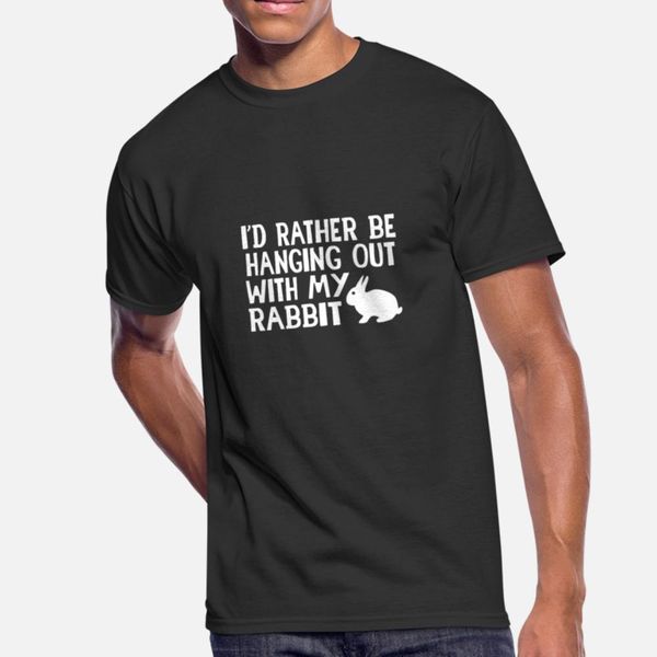 

i'd rather be hanging out with my rabbit - rabbit t shirt cute popular white tracksuit hoodie sweatshirt