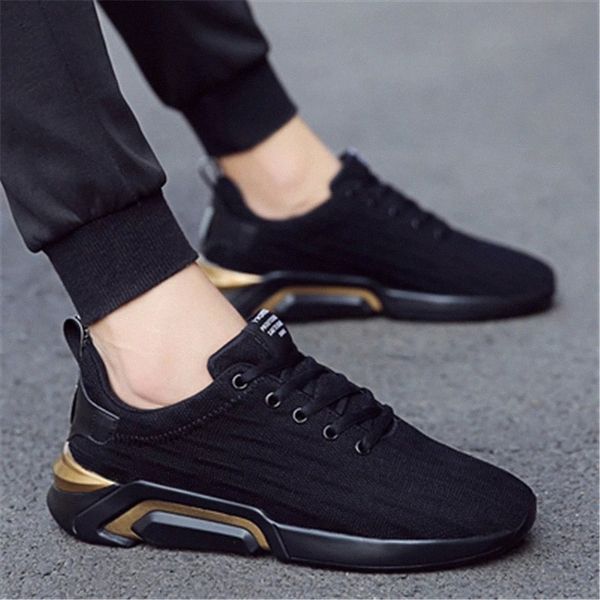 

breathable anti-odor weaver men's shoes sports casual shoes 100 take net face running shoes #8a2h