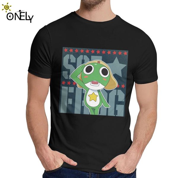

man's o-neck sgt.frog men t shirt keroro cartoon custom men pure la camiseta design for sport hooded sweatshirt hoodie