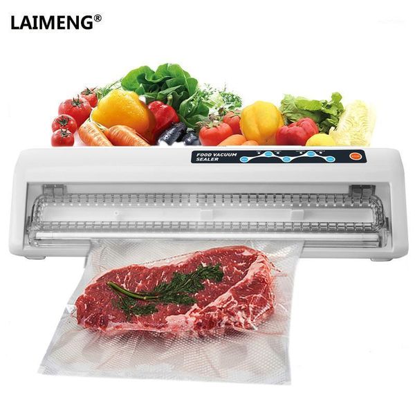 

laimeng mini vacuum sealer packing machine fast vacuum sealing machine with bags for storage sous vide s1411
