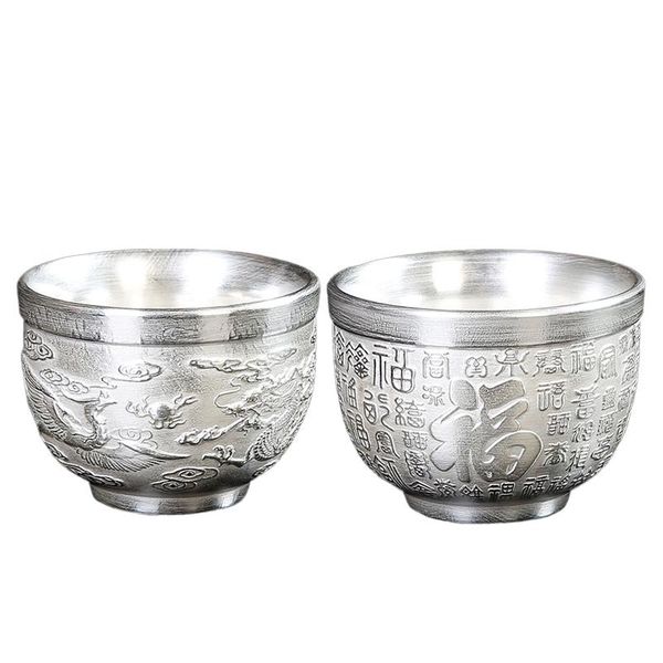 

чай чаша 999 silver керамической чашка чая 90мл ручного teacup master пуэра чашка держатель контейнер teaware boutique как рождественский по