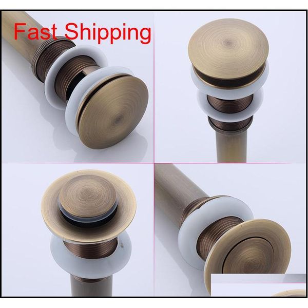 

houmaid new arrivals bathroom accessories antique push down pop-up full copper for basin sink pl jllncv mx_home