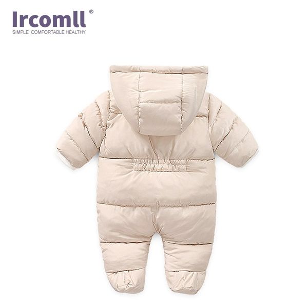 

ircomll newborn boy girl winter rompers toddler infant long sleeve jumpsuit cotton baby costume crawling kids clothes cost y200320, Blue
