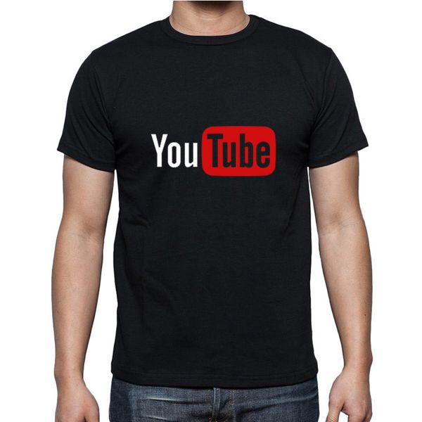 

2020 youtube logo print men t shirts tees brand casual custom male short-sleeved t-shirts size xs-2xl sport hooded sweatshirt hoodie