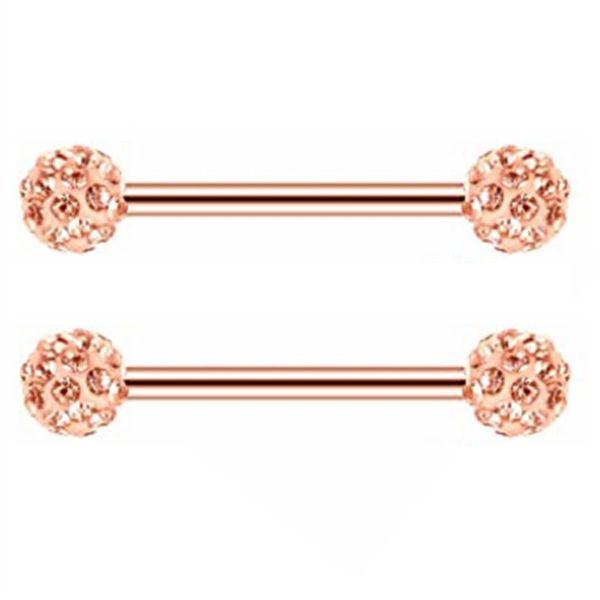 

1pair цветка пирсинг соска bar 14gstainless сталь кристалл сосков пирсинг ювелирные изделия розовое золото sexy ниппель щит pircing ювелирны, Slivery;golden