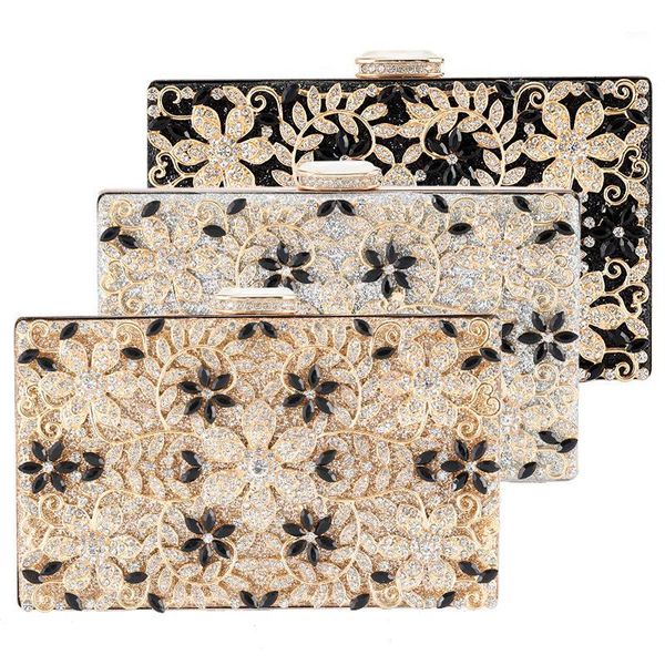 

new fashion high-end diamond-encrusted evening bag ladies handbag1