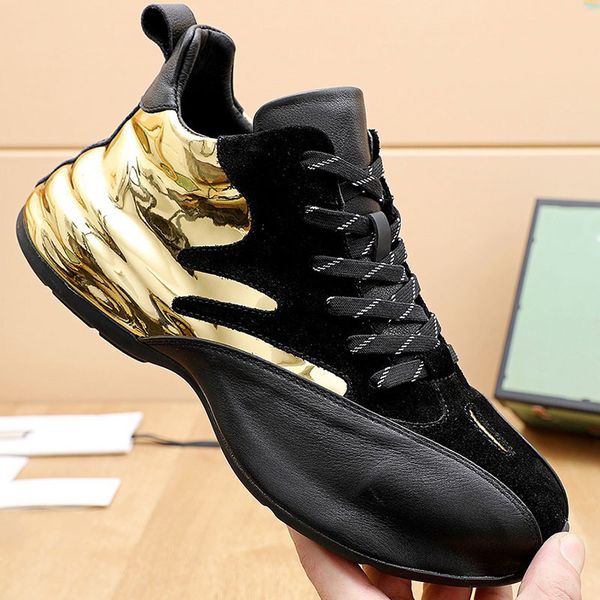 

2021 black gold woman yn letter hiking shoes men women party shoes men famous sneakers ladies jogging shoes y-shaped soles 38-45 quality