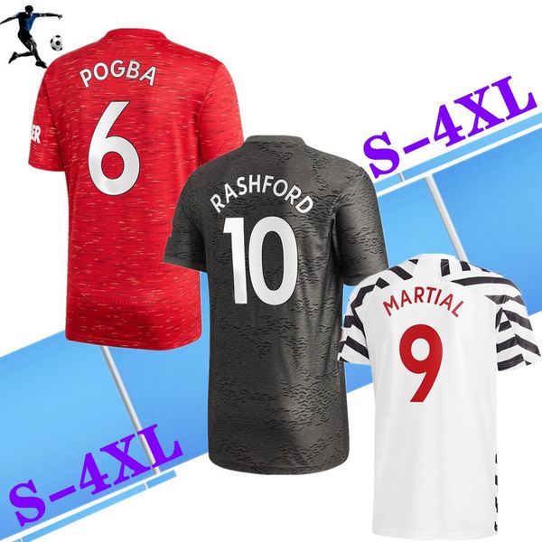 

s-4xl 2020 2021 thailand fc pogba james soccer jersey 3rd 20 21greenwood lingard maguir rashford football shirt unit uniforms man jerseys, Black;yellow