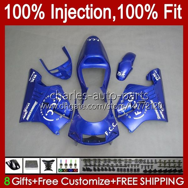 Einspritzung für HONDA NSR250R blau voll heiß MC28 1994 1995 1996 1997 1998 1999 102HC.45 NSR 250 R PGM4 250R NSR250 R 94 95 96 97 98 99 Verkleidung