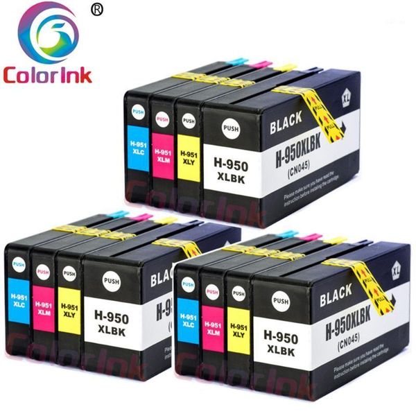 

ink cartridges colorink for 950xl 951xl 950 cartridge 951 officejet pro 8600 8610 8615 8620 8630 8625 8660 8680 printer1