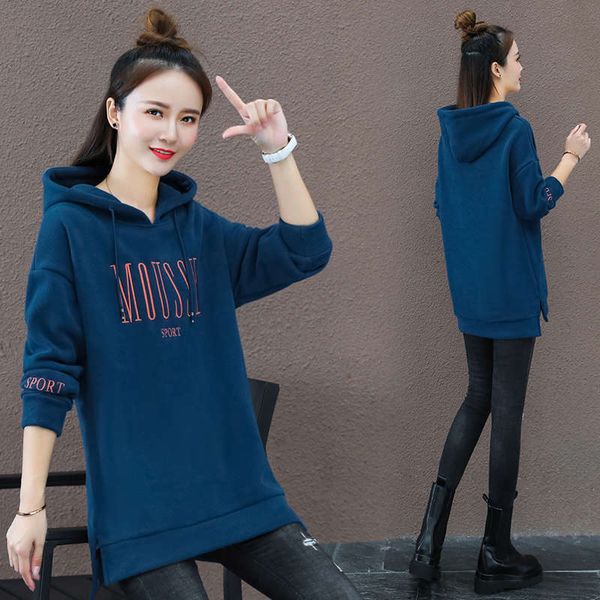 

cashmere sweater women's loose korean thickened new style chic coat in autumn and winter 2020, Black