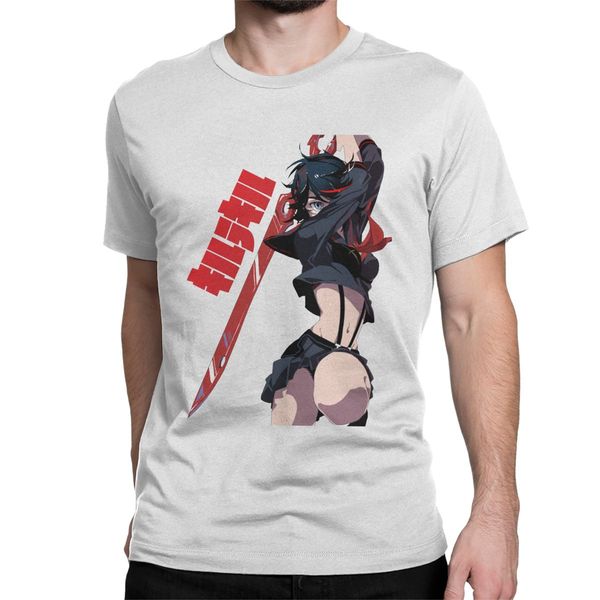 

kill la kill ryuko matoi japanese anime cool short sleeve crew neck birthday gift sport hooded sweatshirt hoodie men t shirt