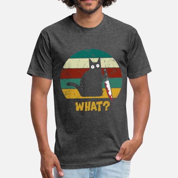 

what murderous cat with knife vintage halloween designers graphic t shirt customized black plus size tracksuit hoodie sweatshirt