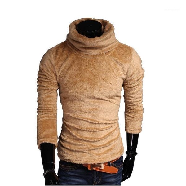 

men's sweaters velvet fleece sweater pullover 2021 autumn mens /women winter male turtleneck knitted turtle neck pullovers 3xl1, White;black