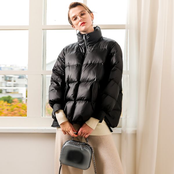 

winter duck feather coat women's tights