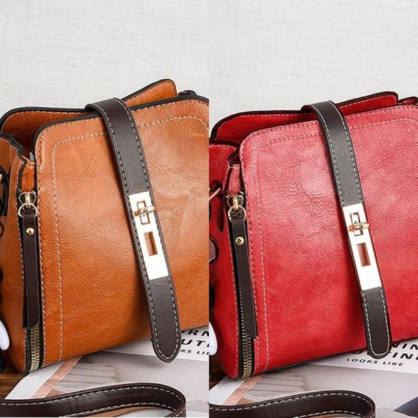 

qcfa7 charm eye new bao women 2020 korean new lock bucket bag crossbeam bag vmpmn