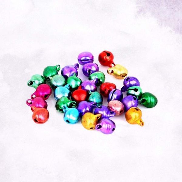

100pcs 10mm diy craft accessories festival party decoration jewelry xmas tree pendant1