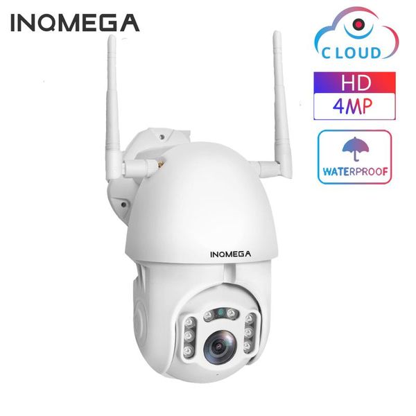

cameras inqmega 4mp cloud ip camera ptz speed dome cam wifi wireless outdoor security auto tracking waterproof surveillance