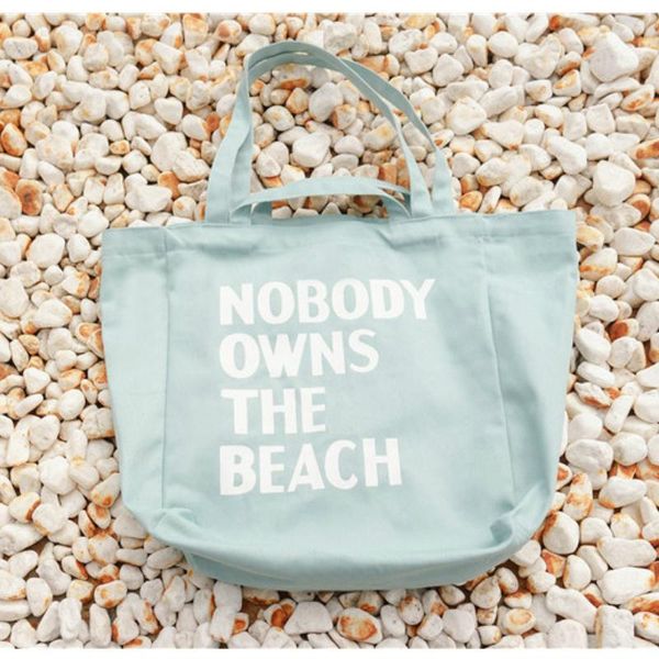 

fashion women's bag handbags summer new shoulder bags canvas large capacity letters female big tote girls simple shopping bag