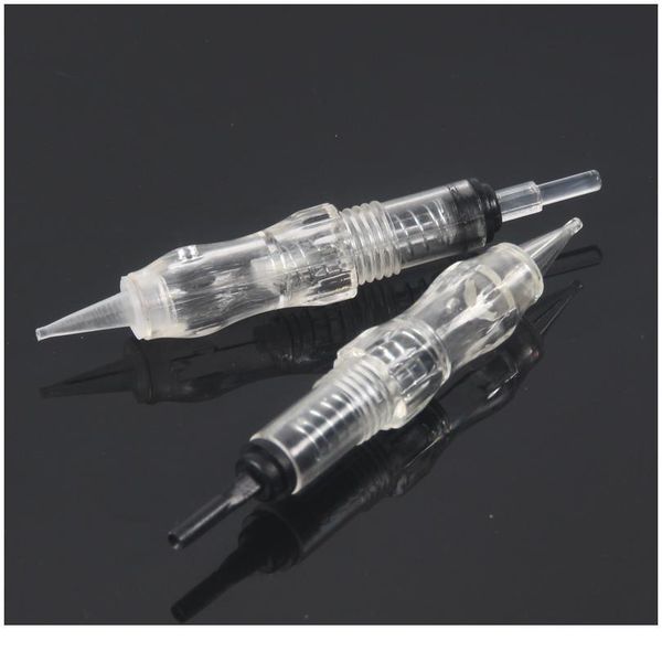 

10pcs revolution tattoo needle permanent makeup cartridge needles for tattoo machine kit eyebrow needle 1r, qylkpn