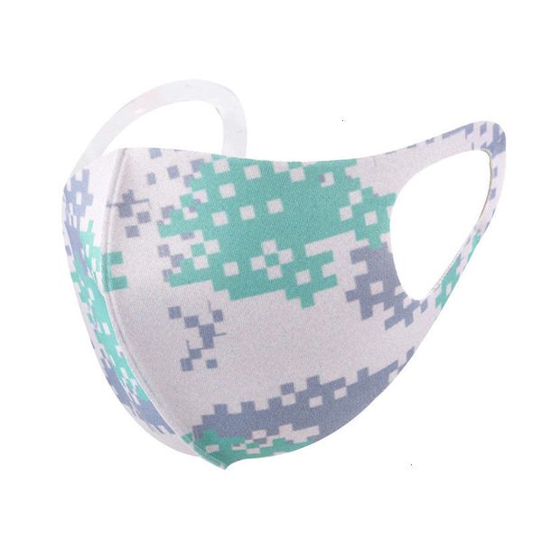 

ud8sfu mask fashion face masks men women printed cartoon camouflage ice silk facemask sunscreen spring summer dustproof and br n