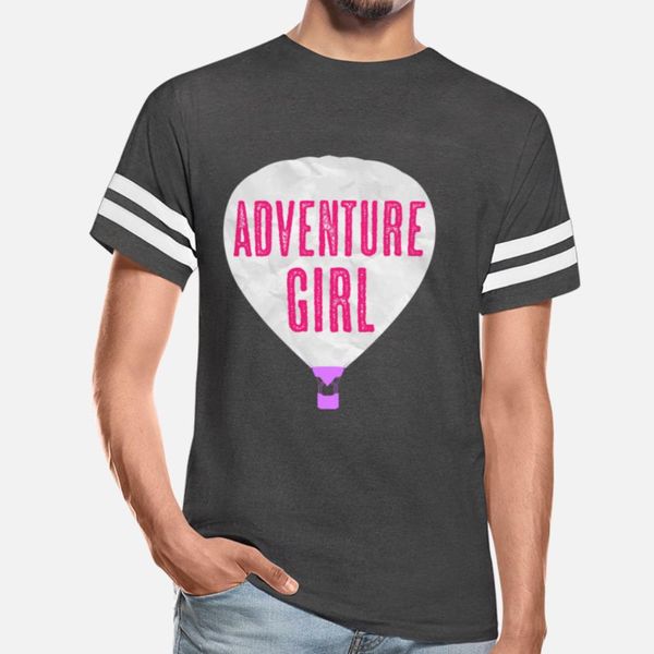 

adventure girl | ballooning balloon aviation pilot t shirt leisure digital printing white tracksuit hoodie sweatshirt