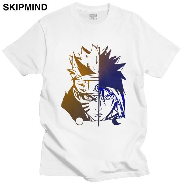 

cool naruto uzumaki sasuke uchiha short sleeve summer japanese anime manga clothes sport hooded sweatshirt hoodie t shirt